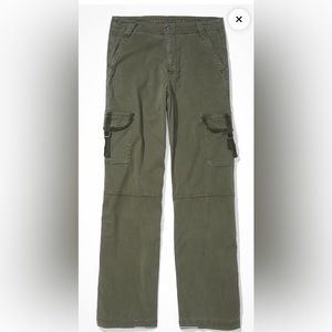 AE Dreamy Drape Stretch Super High-Waisted Cargo Baggy Wide-Leg Pant BRAND NEW